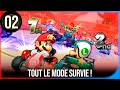 Chaque coupe SURVIE (première fois) - Mario Kart World #02
