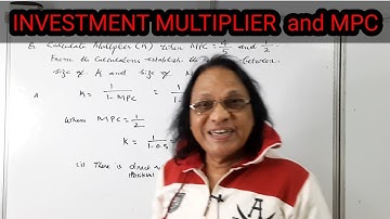 CBSE|| Class XII || Relationship between Investment MULTIPLIER and MPC|| NUMERICAL || REVISION