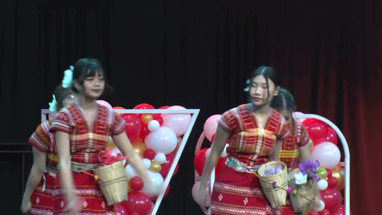 Chin (Matu) cultural dance performance