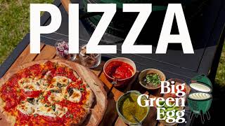 How to bake a pizza on the Big Green Egg