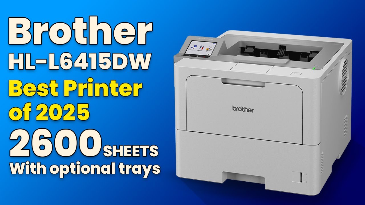Brother HL-L6415DW Review: The Ultimate High-Speed Printer for 2025!
