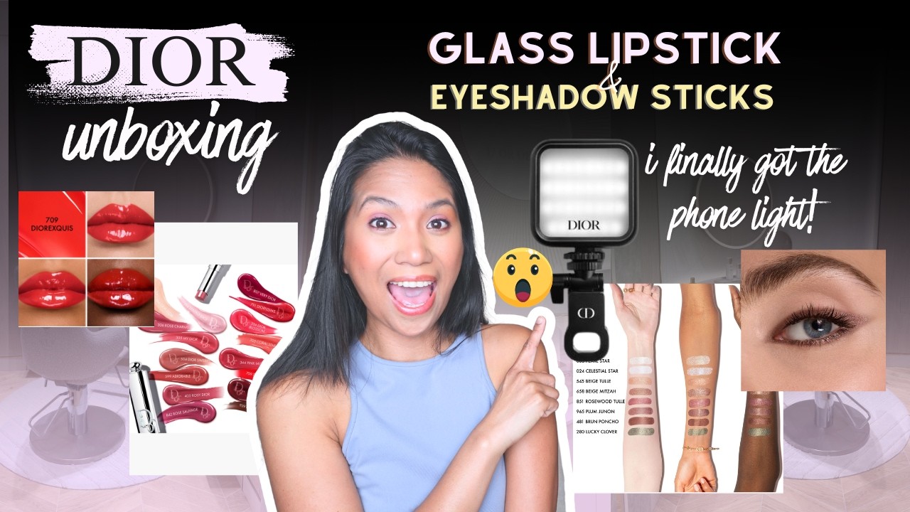 NEW Dior Beauty Eyeshadow Sticks + Free Gift 🎁 available in