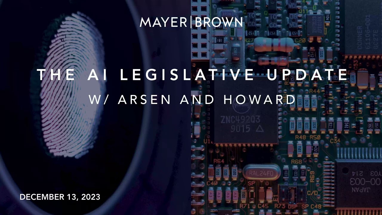 The AI Legislative Update - Episode 1