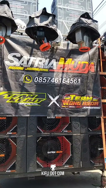 SatriaMuda Audio sudah ganteng tinggal ceck sound #kiflidotcom #satriamuda #karnavalterbaru