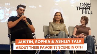 Austin Nichols, Sophia Bush & Ashley Rickards talk about their favorite scene in One Tree Hill