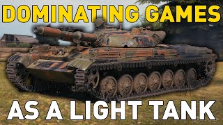 DOMINATING Games as a Light in World of Tanks!