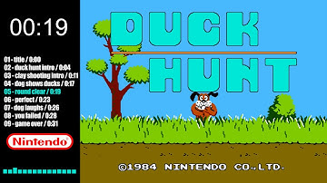 Duck Hunt OST | 1984 | NES - complete soundtrack in one video