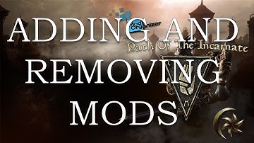 How to add or remove mods from Path of the Incarnate (OpenMW modlist)