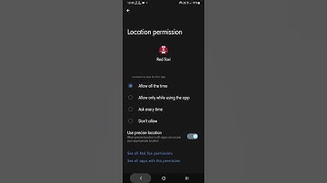 Red Taxi   Background Location Permission Video