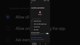 Red Taxi   Background Location Permission Video screenshot 4