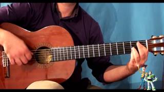 Disney's Toy Story: You've Got a Friend in Me on Classical Guitar chords