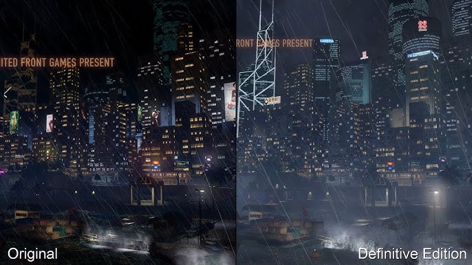 SD - Remastered Graphics FX at Sleeping Dogs: Definitive Edition