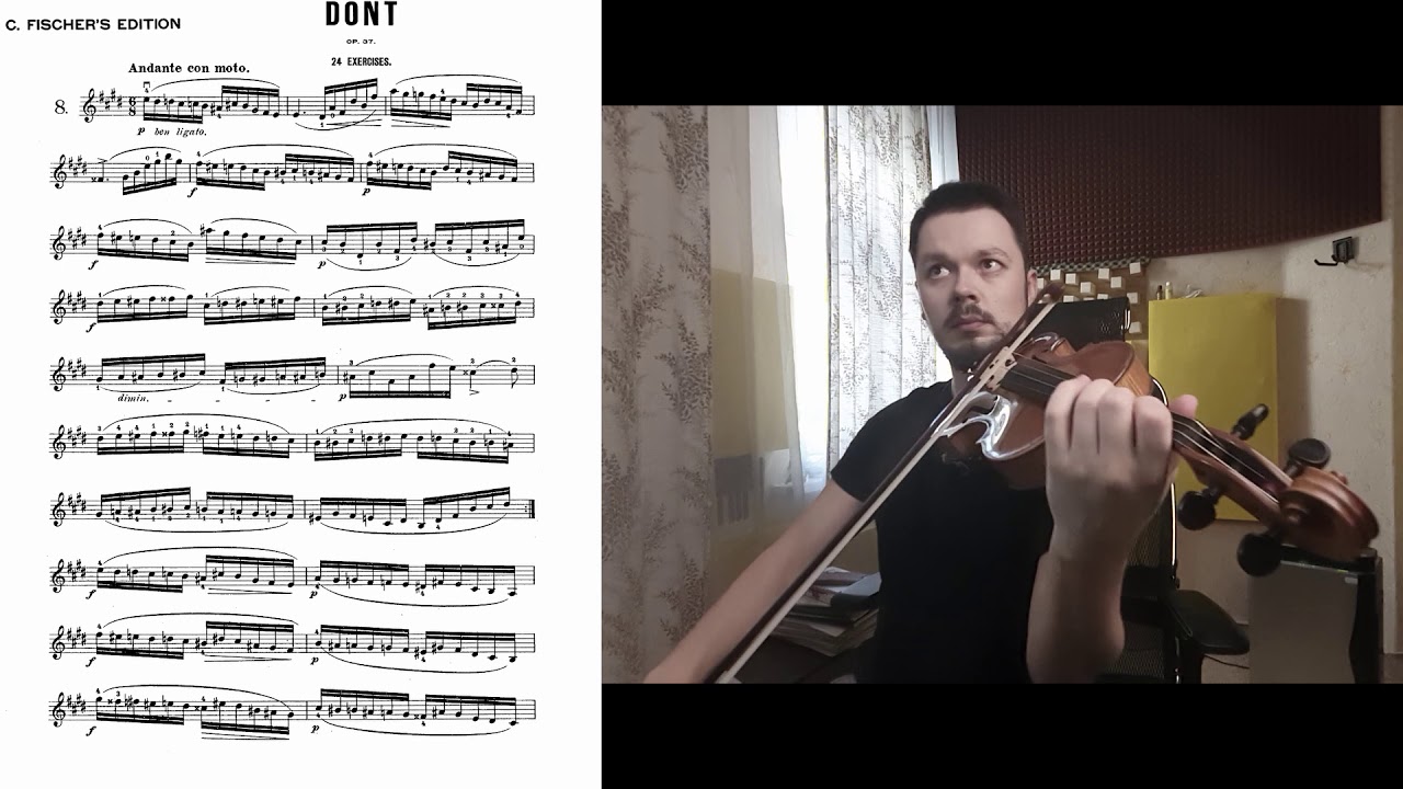 J.Dont - 24 Exc. op.37 №8