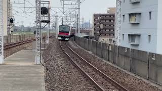 【潮見駅】E233系5000番台ケヨ506編成京葉線快速東京行き通過
