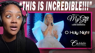 FIRST TIME REACTING TO | Carrie Underwood "O Holy Night"