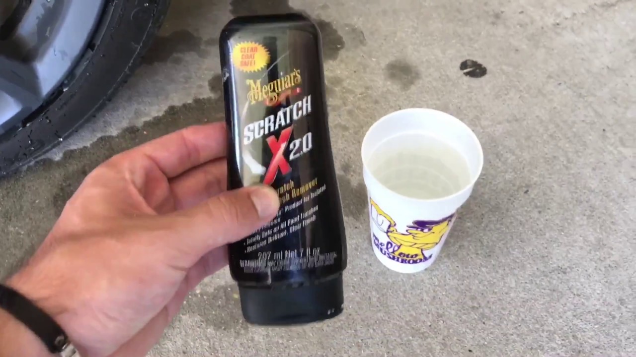 How to use Meguiars Scratch X (Read Description First!!) 