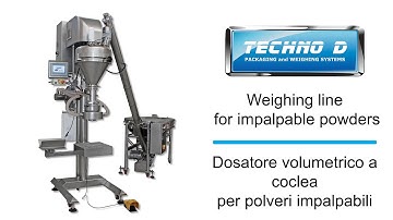 TECHNO D - Volumetric auger filler
