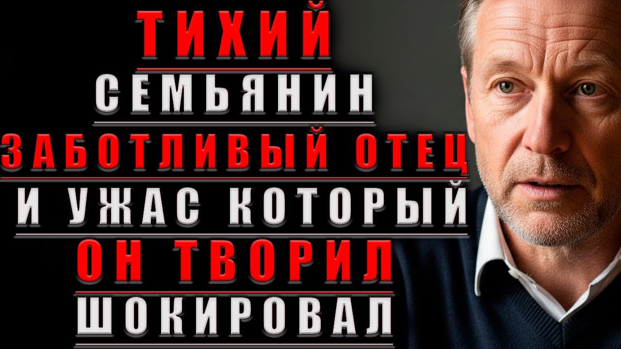 Тихий СЕМЬЯНИН. Заботливый ОТЕЦ. И Страшная ТАЙНА, Которая ШОКИРОВАЛА