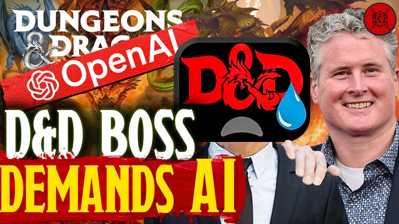 D&D CEO Demands AI Integrated, Digital First Future for Dungeons ...