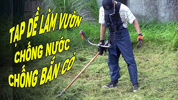 Tạp Dề Dùng Khi Vụt Cỏ Bằng Dây Cước Chất Liệu PolyEste Chống Nước Chống Bám Bẩn