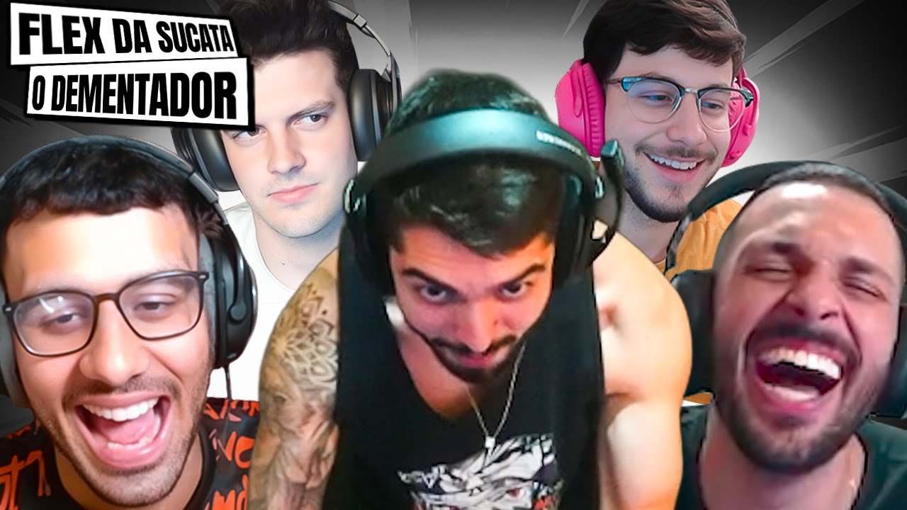 ABSOLUT DEMENTOU O JUKERA! FLEX DA SUCATA ft. KAMI, ABSOLUT, GREVTHAR, DYNKAS | CORTES DO JUKES