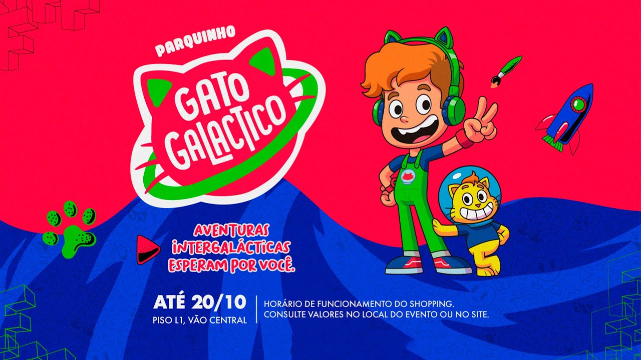 r Gato Galáctico promove encontro com fãs no Shopping Parque  Balneário - Diário do Litoral