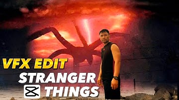STRANGER THINGS VFX Edit Using CAPCUT | CAPCUT Edit | Visual Effect