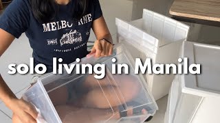 Solo living in Manila 🩵 Life update of a woman who