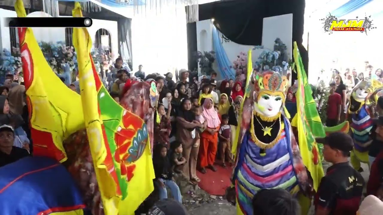 AKSI BUROK TARI BALI || BUROK MJM SHOW DESA WANASARAYA 05 OKT 2025
