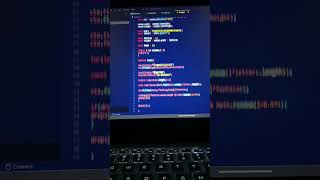 💚 Created the Matrix Rain Effect Using HTML Css JavaScript ⚡ #coding #trendingshorts #viralvideo