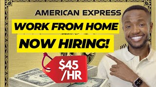 American Express is HIRING! + Other High Paying REMOTE Jobs Work-from-home Part-time + Full-time job