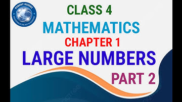 Class 4 Math Ch 1 Large numbers part 2 #maths  #revision #class #modelpaper