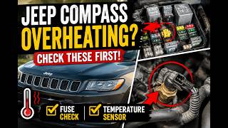 2013 Jeep Compass Overheating - Radiator Fan Not Working - Fix Fuse and Temperature Sensor