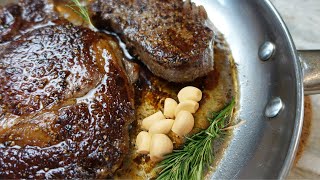 HOW TO Make A PAN SEARED STEAK  I Perfect Every Time