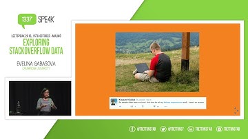 Evelina Gabasova – Exploring StackOverflow Data