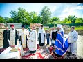 Закладка капсулы в основание храма в честь Святителя Николая в Бориспольской епархии.