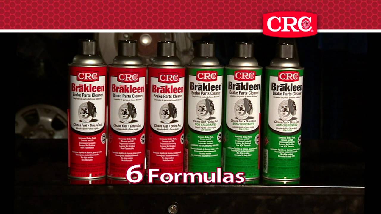 CRC BRAKLEEN Brake Parts Cleaner Commercial on SPEED Channel TV - YouTube