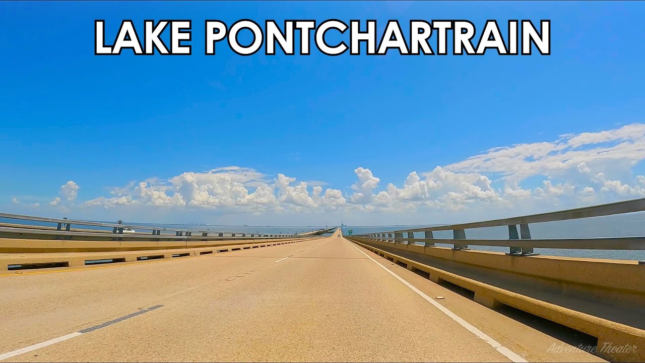 Lake Pontchartrain Causeway, Louisiana 4K drive | S10 E7
