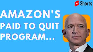 Amazon’s Pay To Quit Bonus Explained… #shorts #amazon