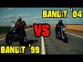 SUZUKI GSF 600 BANDIT '99 vs BANDIT '04