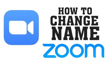 How To Change Name In Zoom Meeting App || Change name in zoom