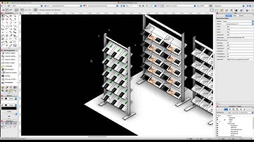 Vectorworks Marionette - Example - Brochure Holders