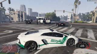 Fight with dubai cops gta V screenshot 5