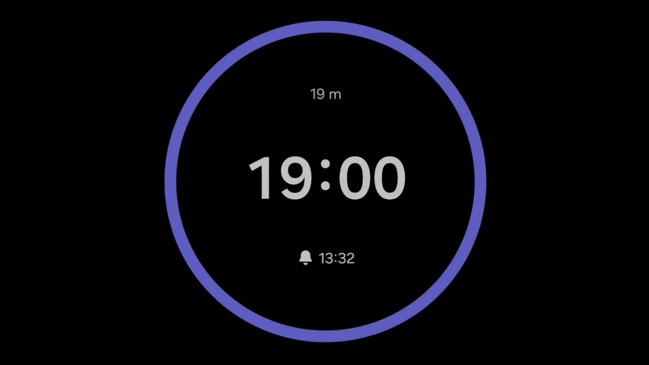 19 Minute Countdown Timer 