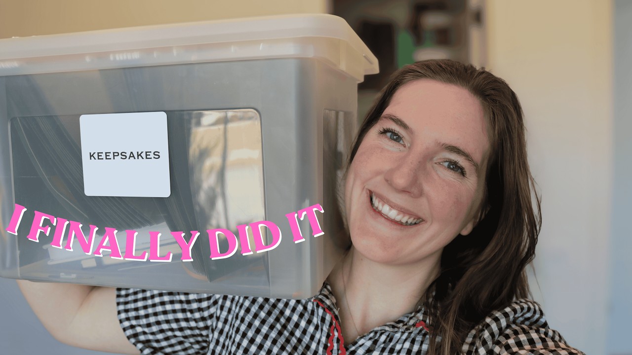 The Keepsake Box System I Wish I Started Sooner (1 Box Per Kid)