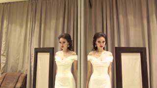 Платье для Анастасии Костенко на конкурс "Мисс Мира 2014" от Игоря Чапурина.