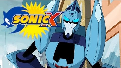 TFA Blurr x Sonic X Theme Song (transformers animated amv)