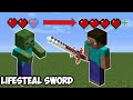 PEDANG PENGAMBIL NYAWA‼️ Cara Membuat LIFESTEAL SWORD | Command Block Tutorial