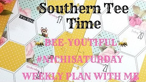 Happynichi Weekly PWM September 16-22 | #NichiSaturday #Happynichi #Fauxbonichi #happyplanner