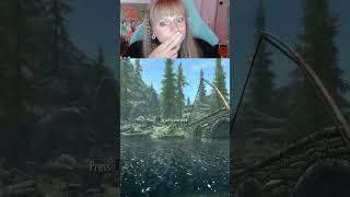 a MUG?! | #mayhemwailer #skyrim #twitch #lol #gaming #fyp #gamergirl #fishing